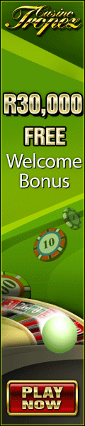Receive R30,000 Free Welcome Bonus at Casino Tropez