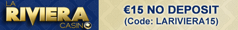 Get 15 Free at La Riviera Casino