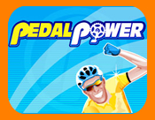 Pedal Power is a 5 reel, 15 payline slot machine 