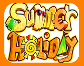 Play 100 lines and 5 reels with Summer Holiday, up to 25 free spins at Spin Palace.